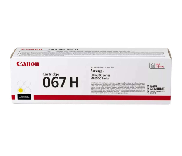 Canon CLBP 067H yellow  do 2350str. - 1208972 - zdjęcie